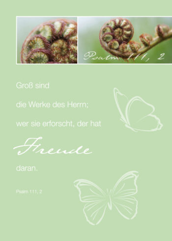 Psalm-Cards Freude