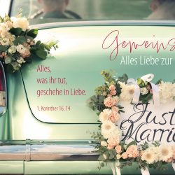 Faltkarte  Gemeinsam - Alles Liebe zur Hochzeit