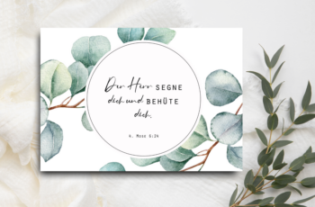 341 105 154 christliche Postkarte mit Bibelvers Graphic Card 4youmedia Verlag