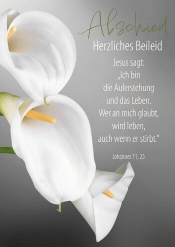 341 112 419 christliche Faltkarte mit Bibelvers Trauerkarte 4youmedia Verlag