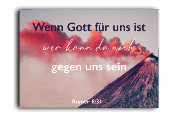 Christliche Postkarte mit Bibelvers I Affirmationskarte I Landscape-Cards Vulkan 4youmedia Verlag