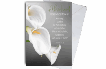 341 112 419 christliche Faltkarte mit Bibelvers Trauerkarte 4youmedia Verlag