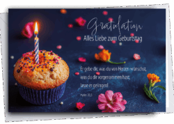 341 114 067 Faltkarte mit Bibelvers und Umschlag 4youmedia Verlag