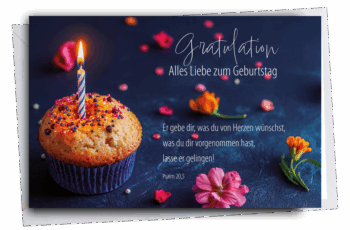 341 114 067 Faltkarte mit Bibelvers und Umschlag 4youmedia Verlag