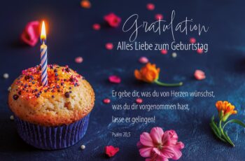 Faltkarte zum Geburtstag 4youmedia Verlag