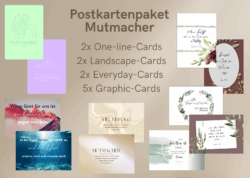 Christliche Postkarten mit Bibelvers Angebot