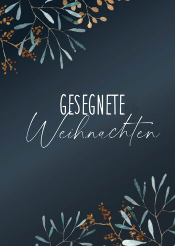 Faltkarte Weihnachten Misteln – Bild 2