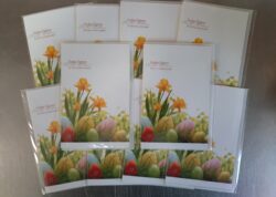 Faltkarten zu Ostern - Paket mit 10 Exemplaren